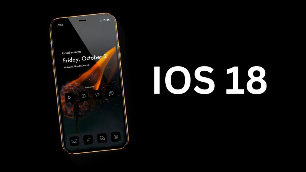 iPhone iOS 18